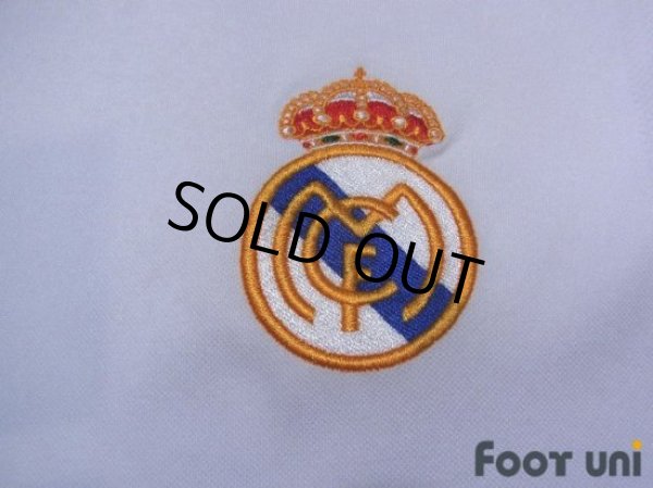 Photo6: Real Madrid 2001-2002 Home Centenario Shirt Jersey #5 Zidane Champions League Model Centennial Patch/Badge (6)
