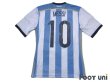 Photo2: Argentina 2014 Home Shirt #10 Messi FIFA World Cup Brazil Model (2)