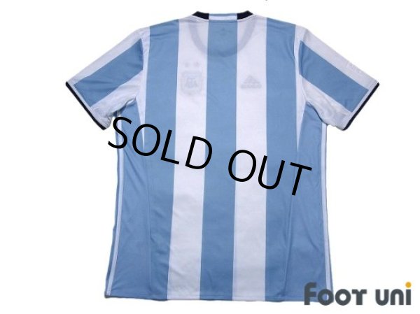 Photo2: Argentina 2016 Home Shirt Jersey (2)