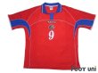 Photo1: Costa Rica 2002 Home Shirt Jersey #9 Paulo Wanchope FIFA World Cup Korea Japan Model (1)