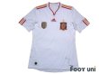 Photo1: Spain 2011 Away Shirt Jersey FIFA World Champions 2010 Patch/Badge (1)