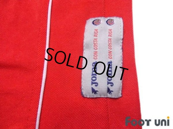 Photo7: Costa Rica 2002 Home Shirt Jersey #9 Paulo Wanchope FIFA World Cup Korea Japan Model (7)