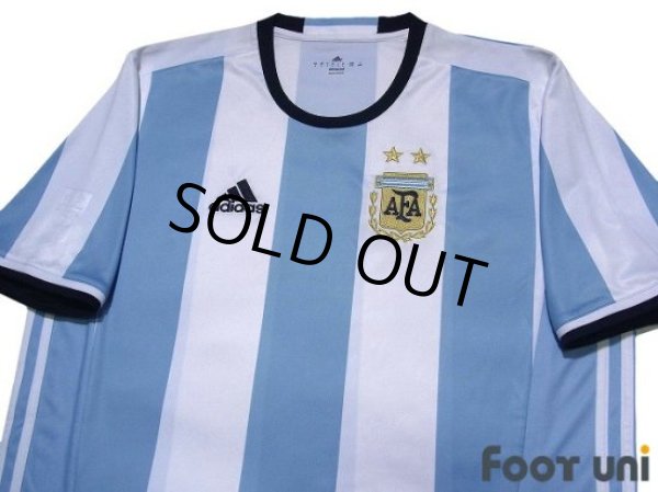 Photo3: Argentina 2016 Home Shirt Jersey (3)