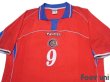 Photo3: Costa Rica 2002 Home Shirt Jersey #9 Paulo Wanchope FIFA World Cup Korea Japan Model (3)