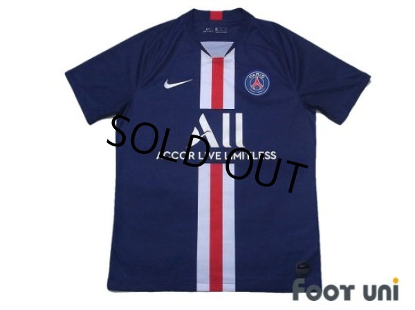 Photo1: Paris Saint Germain 2019-2020 Home Shirt Jersey (1)