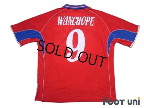 Photo2: Costa Rica 2002 Home Shirt Jersey #9 Paulo Wanchope FIFA World Cup Korea Japan Model (2)