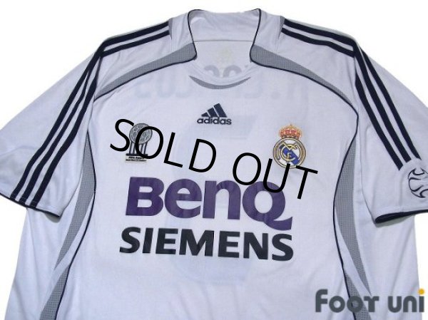 Photo3: Real Madrid 2006-2007 Home Shirt Jersey #3 Roberto Carlos (3)