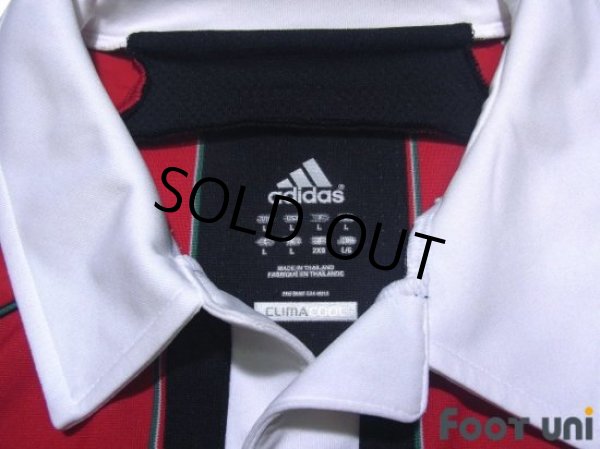 Photo4: AC Milan 2012-2013 Home Authentic Techfit Shirt Jersey (4)