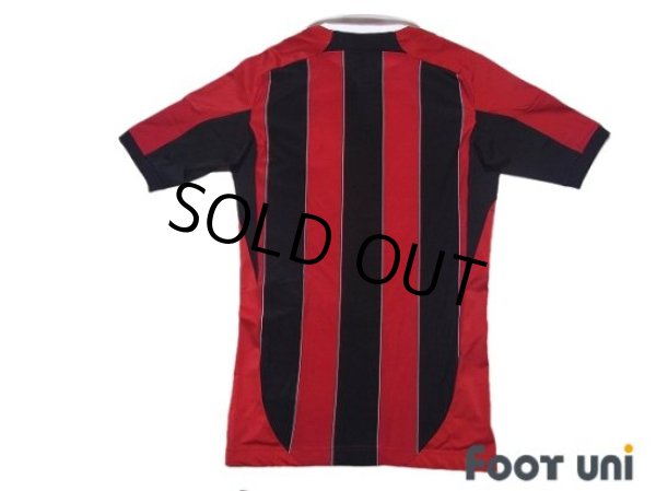 Photo2: AC Milan 2012-2013 Home Authentic Techfit Shirt Jersey (2)