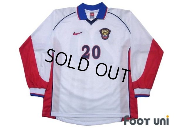 Photo1: Russia 1997 Home Long Sleeve Shirt Jersey #20 (1)