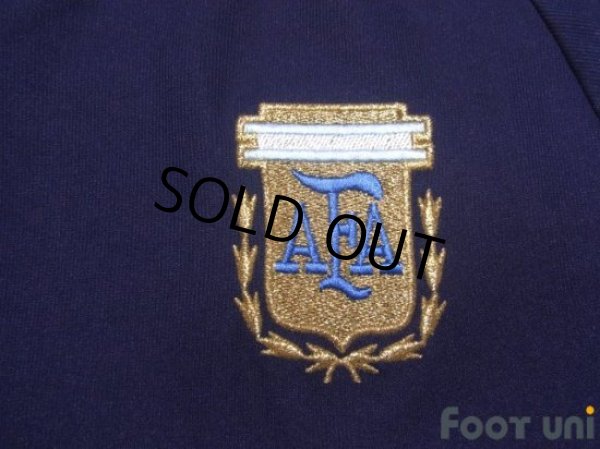 Photo6: Argentina 2002 Away Shirt Jersey 2002 FIFA World Cup Korea Japan Model (6)