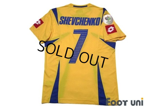Photo2: Ukraine 2006 Home Shirt #7 Shevchenko FIFA World Cup 2006 Germany Patch/Badge w/tags (2)
