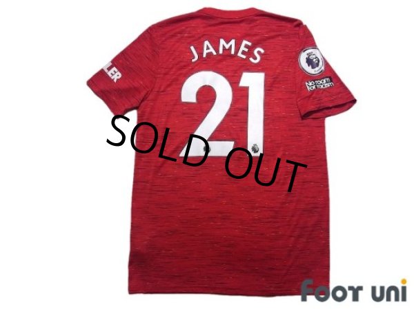 Photo2: Manchester United 2020-2021 Home Shirt #21 Daniel James (2)