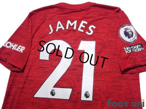 Photo4: Manchester United 2020-2021 Home Shirt #21 Daniel James (4)