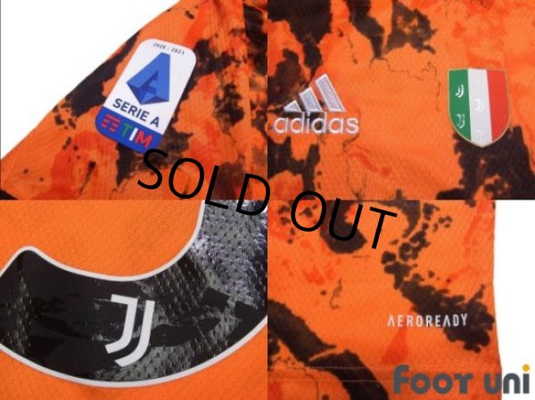 Photo7: Juventus 2020-2021 Third Shirt #30 Bentancur Serie A Tim Patch/Badge w/tags (7)
