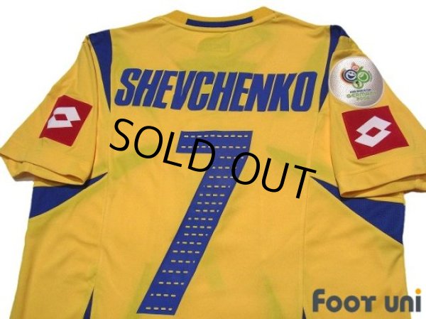 Photo4: Ukraine 2006 Home Shirt #7 Shevchenko FIFA World Cup 2006 Germany Patch/Badge w/tags (4)
