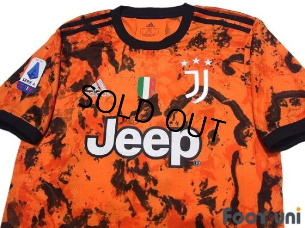 Photo3: Juventus 2020-2021 Third Shirt #30 Bentancur Serie A Tim Patch/Badge w/tags (3)