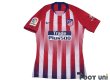 Photo1: Atletico Madrid 2018-2019 Home Authentic Shirt #19 Diego Costa w/tags (1)