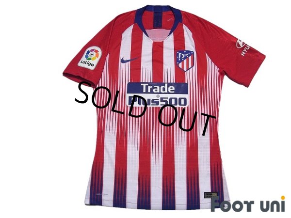 Photo1: Atletico Madrid 2018-2019 Home Authentic Shirt #19 Diego Costa w/tags (1)