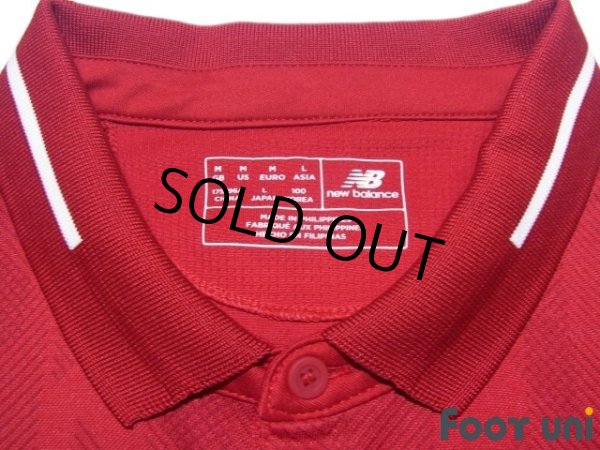 Photo5: Liverpool 2018-2019 Home Shirt #9 Firmino Premier League Patch/Badge w/tags (5)