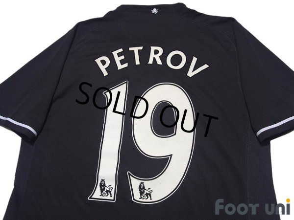 Photo4: Aston Villa 2007-2008 Third Authentic Shirt #19 Stiliyan Petrov (4)