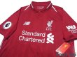 Photo3: Liverpool 2018-2019 Home Shirt #9 Firmino Premier League Patch/Badge w/tags (3)