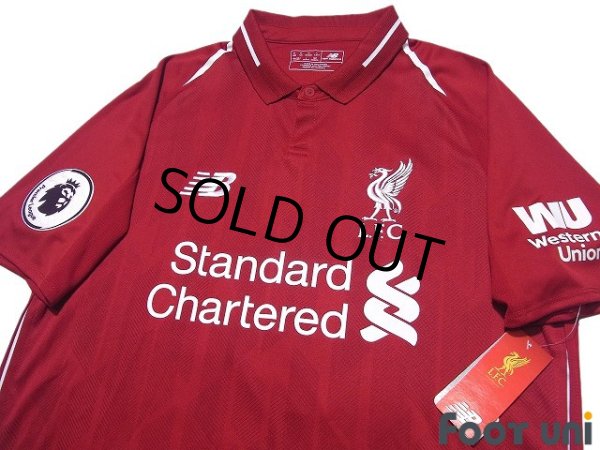 Photo3: Liverpool 2018-2019 Home Shirt #9 Firmino Premier League Patch/Badge w/tags (3)