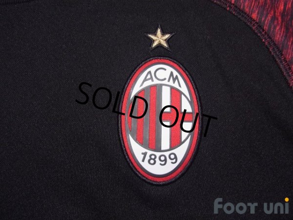 Photo6: AC Milan 2018-2019 Third Shirt #13 Alessio Romagnoli Lega Calcio Patch/Badge (6)