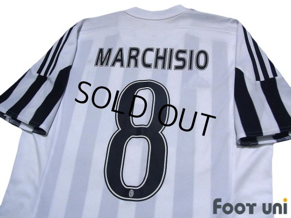 Photo4: Juventus 2015-2016 Home Shirt #8 Claudio Marchisio (4)