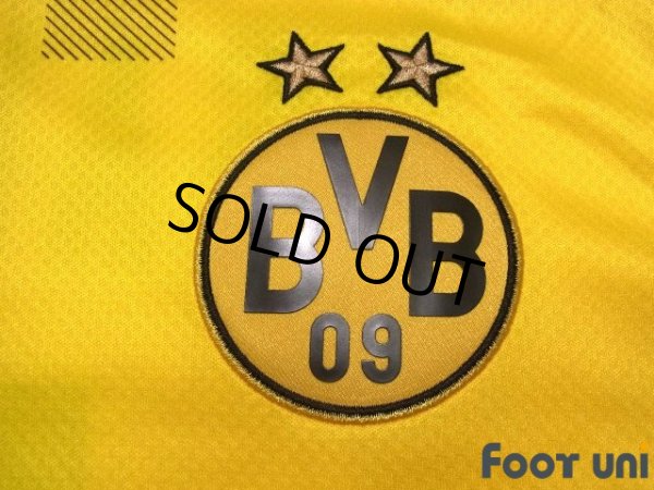 Photo6: Borussia Dortmund 2020-2021 Home Shirt #7 Jadon Sancho Cup model (6)