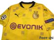 Photo3: Borussia Dortmund 2020-2021 Home Shirt #7 Jadon Sancho Cup model (3)