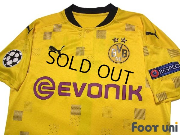Photo3: Borussia Dortmund 2020-2021 Home Shirt #7 Jadon Sancho Cup model (3)