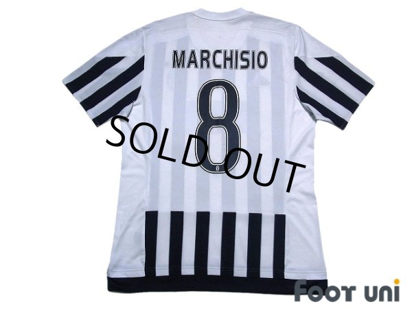 Photo2: Juventus 2015-2016 Home Shirt #8 Claudio Marchisio (2)