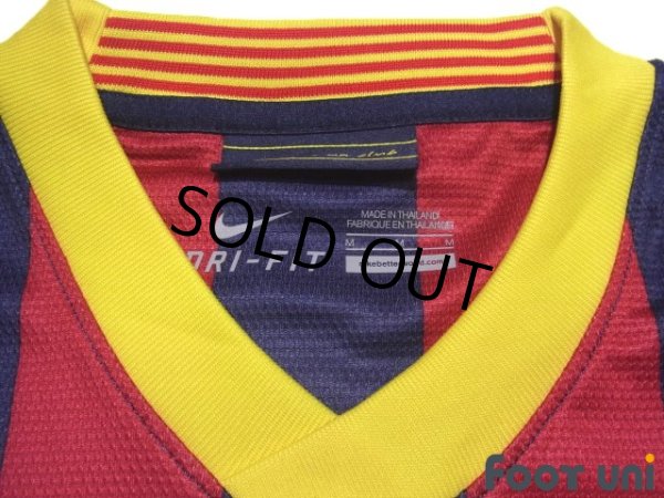 Photo5: FC Barcelona 2013-2014 Home Shirt #10 Lionel Messi LFP Patch/Badge (5)