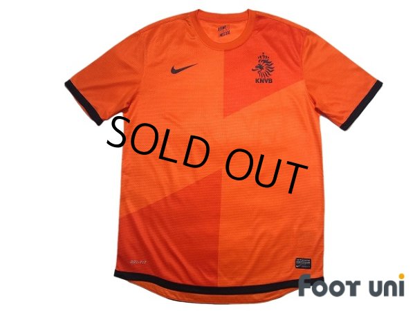 Photo1: Netherlands Euro 2012 Home Shirt (1)