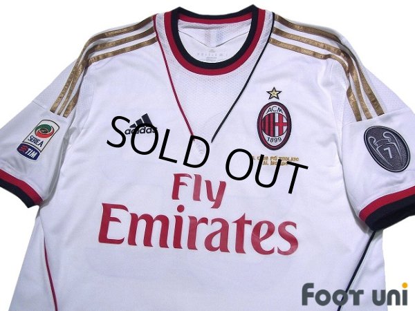 Photo3: AC Milan 2013-2014 Away Shirt #92 El Shaarawy (3)