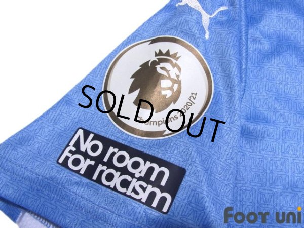 Photo7: Manchester City 2021-2022 Home Shirt #3 Ruben Dias Premier League Patch/Badge (7)