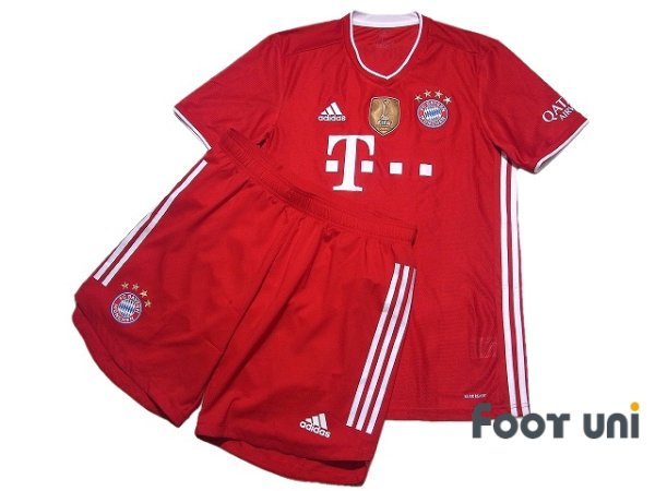 Photo1: Bayern Munichen 2020-2021 Home Shirt and Authentic Shorts Set (1)