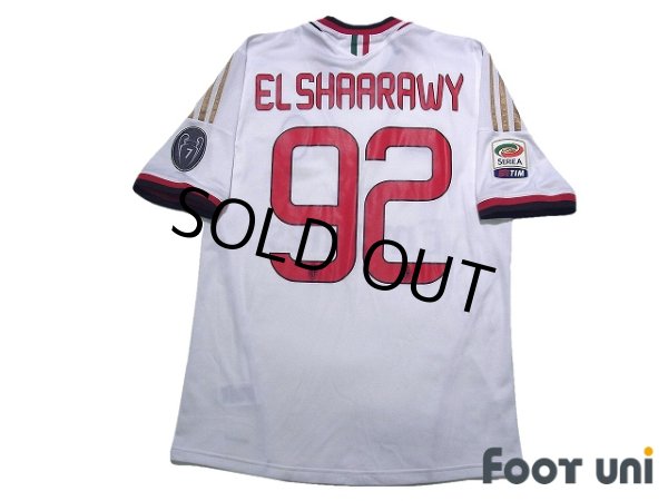 Photo2: AC Milan 2013-2014 Away Shirt #92 El Shaarawy (2)