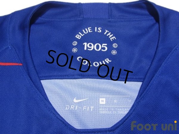 Photo5: Chelsea 2018-2019 Home Shirt #29 Alvaro Morata  (5)