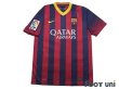 Photo1: FC Barcelona 2013-2014 Home Shirt #10 Lionel Messi LFP Patch/Badge (1)