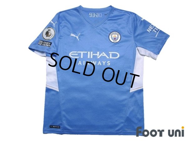 Photo1: Manchester City 2021-2022 Home Shirt #3 Ruben Dias Premier League Patch/Badge (1)