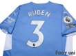 Photo4: Manchester City 2021-2022 Home Shirt #3 Ruben Dias Premier League Patch/Badge (4)
