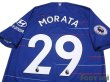 Photo4: Chelsea 2018-2019 Home Shirt #29 Alvaro Morata  (4)