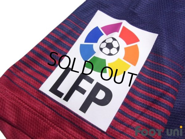 Photo7: FC Barcelona 2013-2014 Home Shirt #10 Lionel Messi LFP Patch/Badge (7)