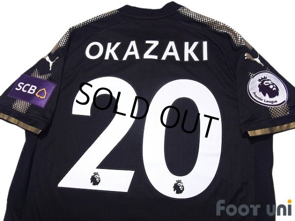 Photo4: Leicester City 2016-2017 Away Shirt #20 Shinji Okazaki Premier League Patch/Badge (4)