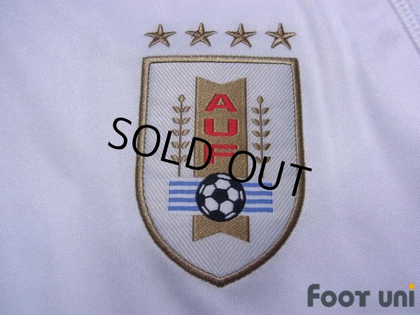 Photo6: Uruguay 2019 Away Shirt #9 Luis Suarez w/tags (6)