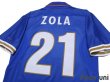 Photo4: Italy Euro 1996 Home Shirt #21 Gianfranco Zola (4)