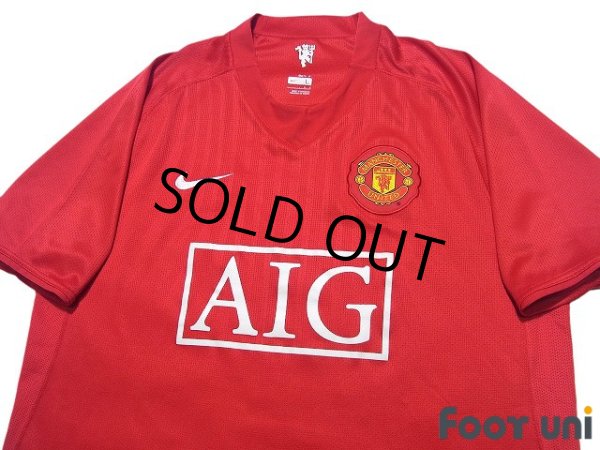 Photo3: Manchester United 2007-2009 Home Shirt (3)