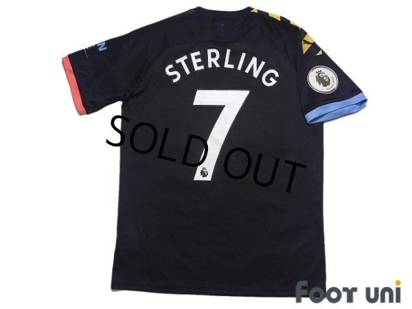 Photo2: Manchester City 2019-2020 Away Shirt #7 Raheem Sterling w/tags (2)